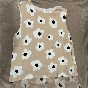Kate Spade sleeveless blouse perfect condition szM